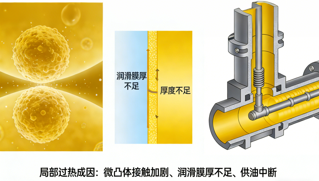 局部過熱條件下潤滑介質的性能劣化及其對斷裂副的影響